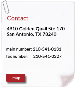 Contact us - 6323 Sovereign Dr. San Antonio, TX.